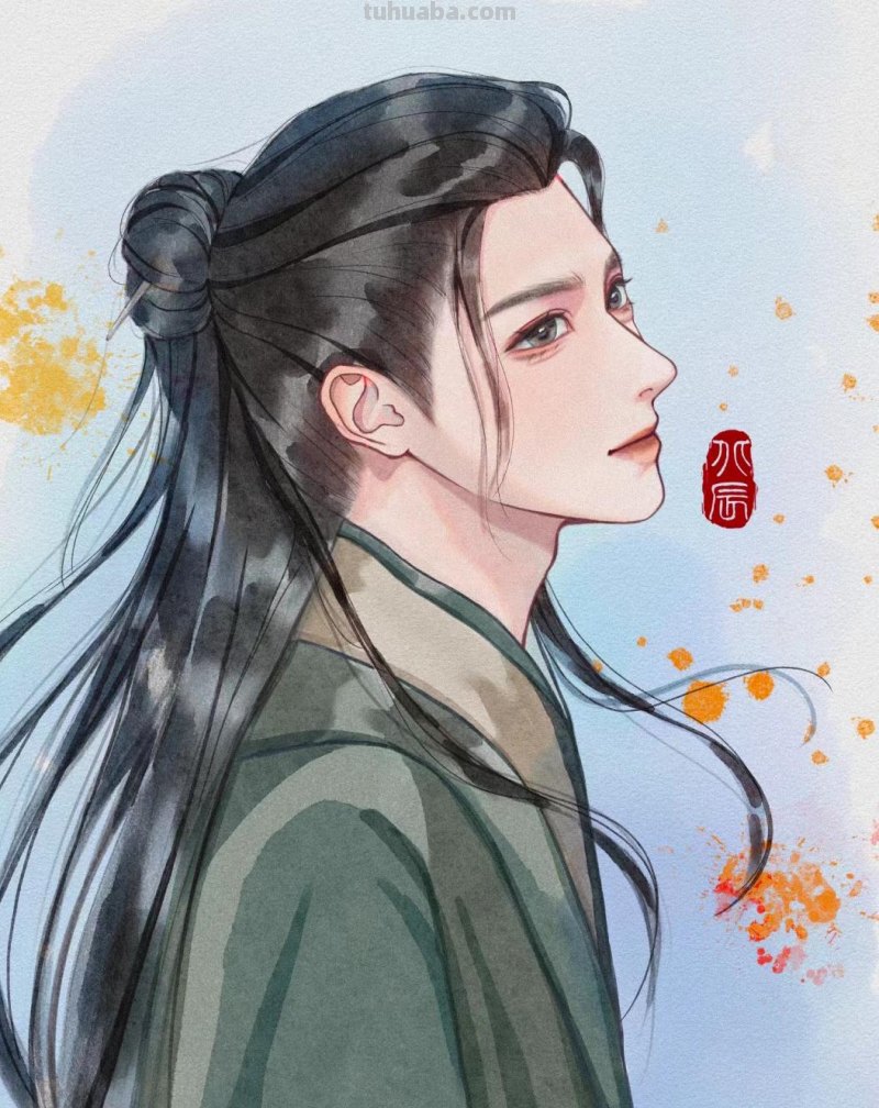 166张《长月烬明》插画｜等更的日子里，只能靠他一解相思之苦了