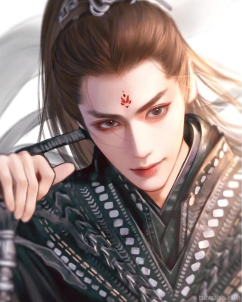 166张《长月烬明》插画｜等更的日子里，只能靠他一解相思之苦了