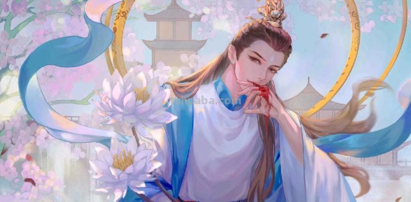 166张《长月烬明》插画｜等更的日子里，只能靠他一解相思之苦了