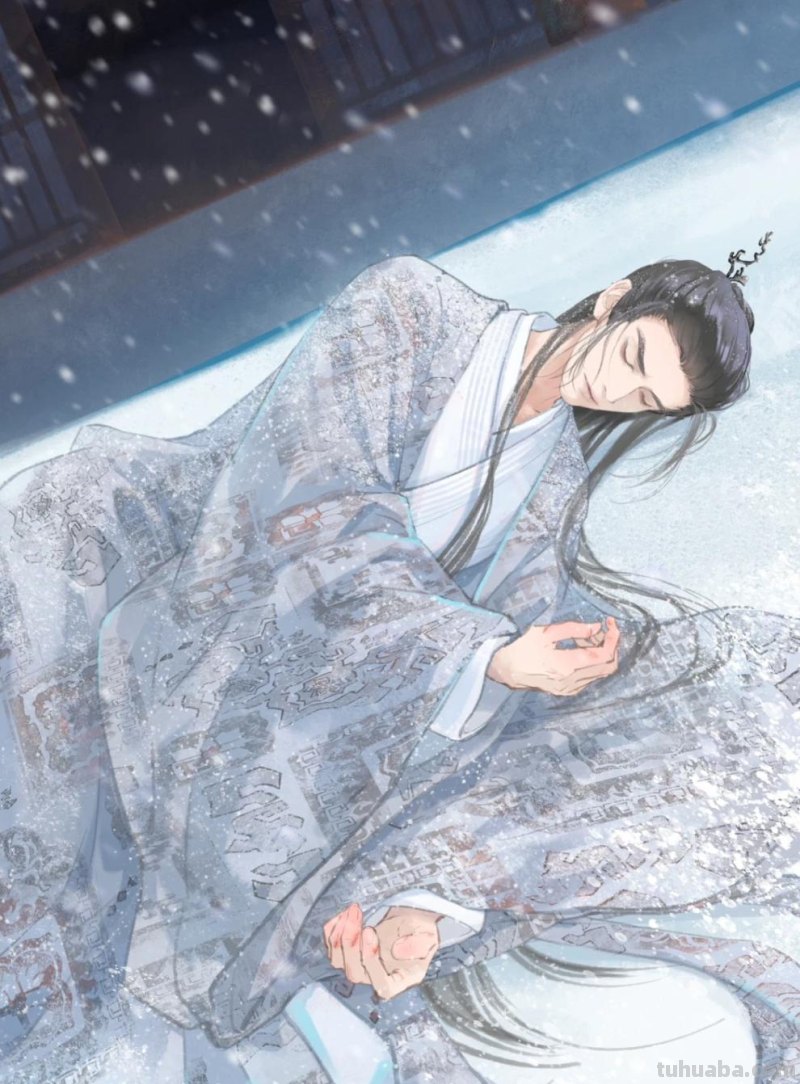 166张《长月烬明》插画｜等更的日子里，只能靠他一解相思之苦了