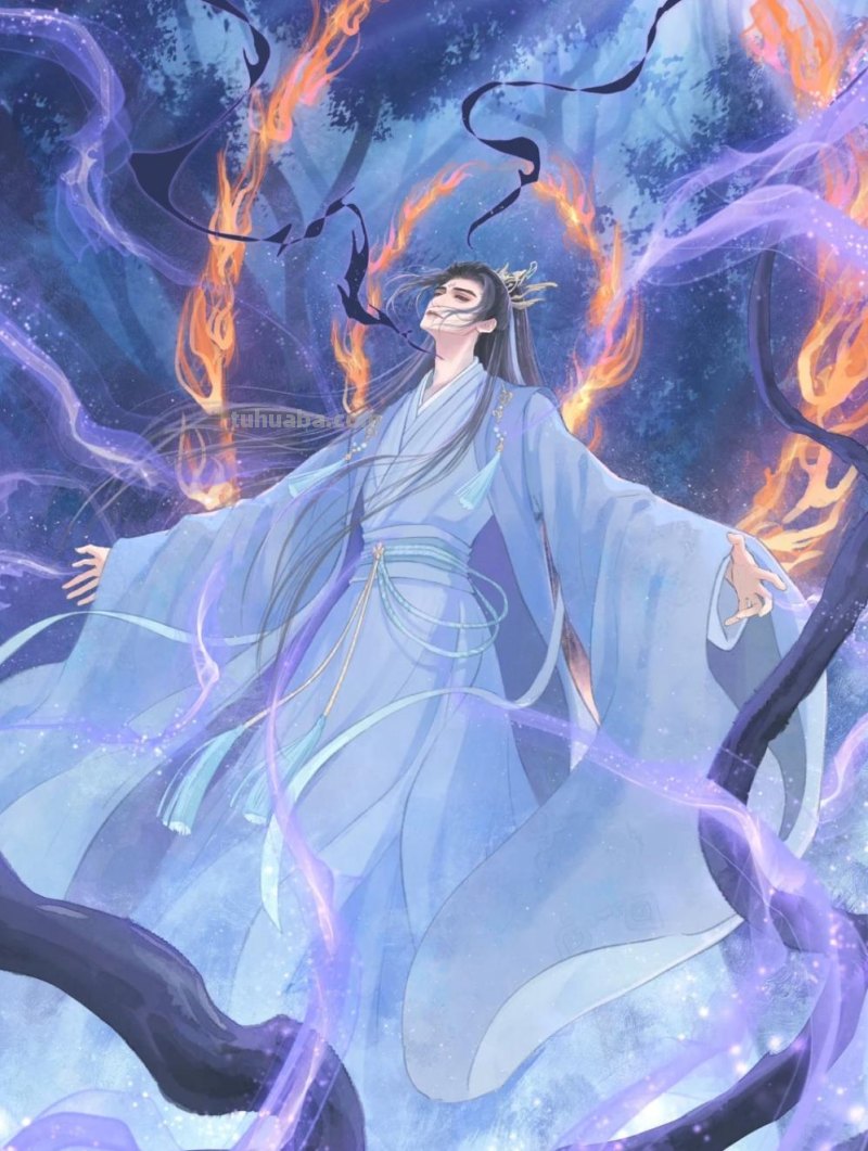 166张《长月烬明》插画｜等更的日子里，只能靠他一解相思之苦了