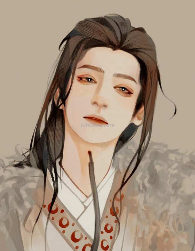 166张《长月烬明》插画｜等更的日子里，只能靠他一解相思之苦了
