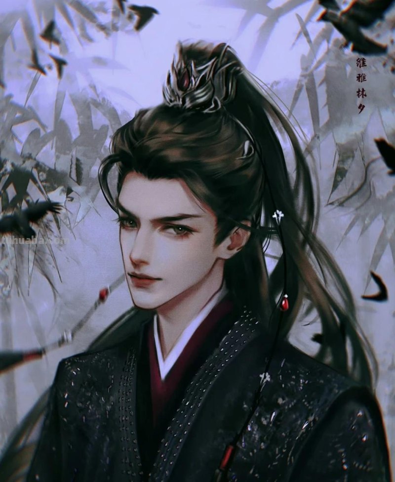 166张《长月烬明》插画｜等更的日子里，只能靠他一解相思之苦了
