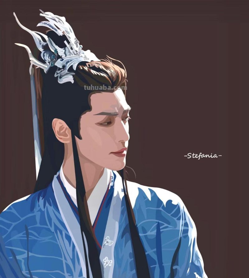166张《长月烬明》插画｜等更的日子里，只能靠他一解相思之苦了