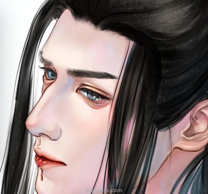 166张《长月烬明》插画｜等更的日子里，只能靠他一解相思之苦了
