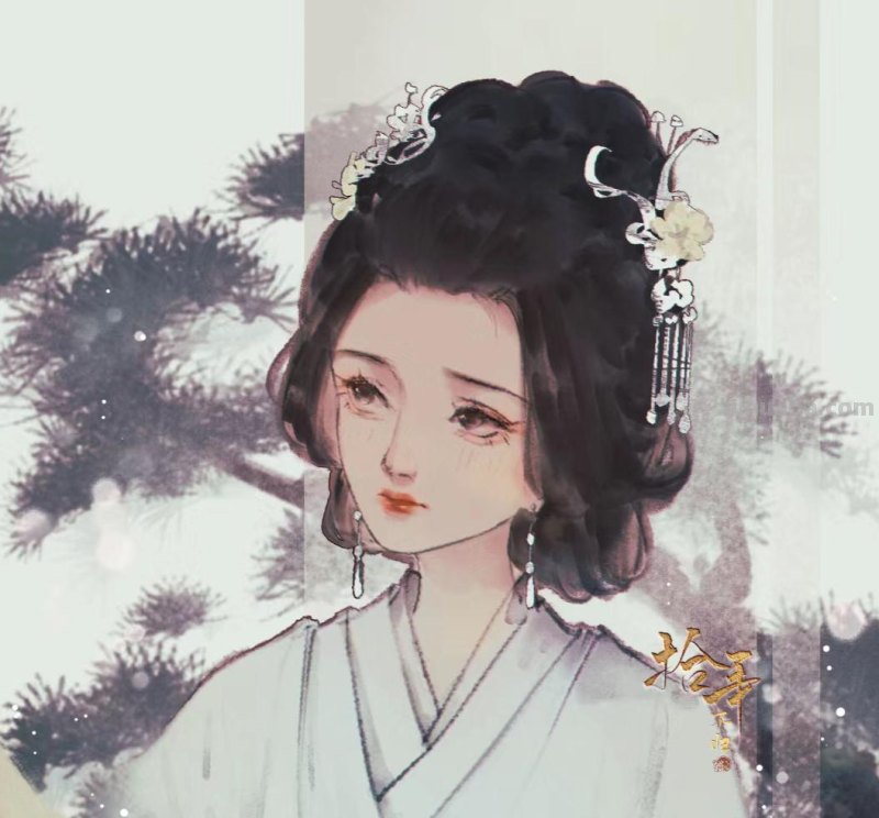 166张《长月烬明》插画｜等更的日子里，只能靠他一解相思之苦了