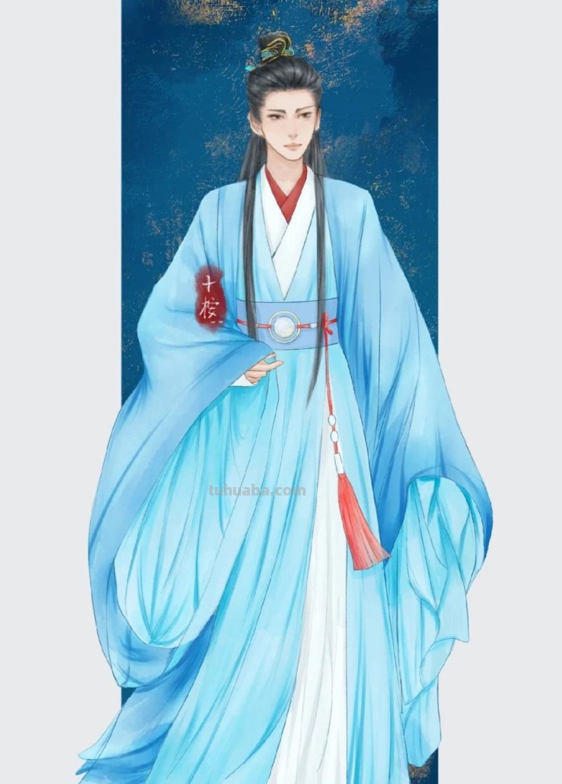 166张《长月烬明》插画｜等更的日子里，只能靠他一解相思之苦了