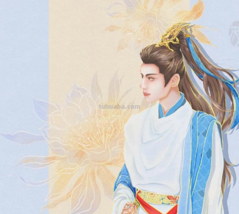 166张《长月烬明》插画｜等更的日子里，只能靠他一解相思之苦了