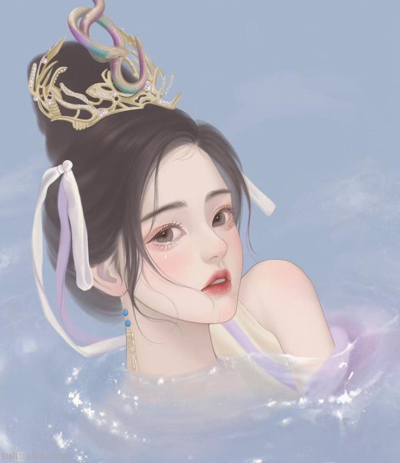 166张《长月烬明》插画｜等更的日子里，只能靠他一解相思之苦了