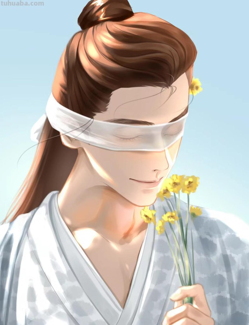 166张《长月烬明》插画｜等更的日子里，只能靠他一解相思之苦了