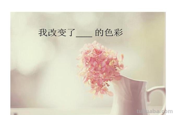 我改变了的色彩 