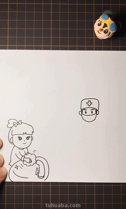 手抄报小人怎么画 助人为乐手抄报？