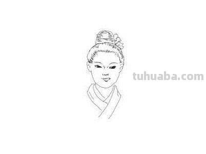 彩铅画古装人物女孩怎么画 公主背影画简单，彩铅？