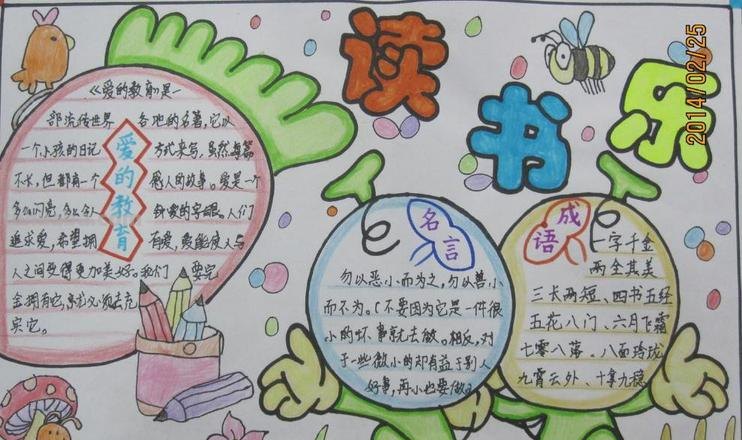 KEIFFER怎么读书手抄报 读书笔记手抄报怎么画？