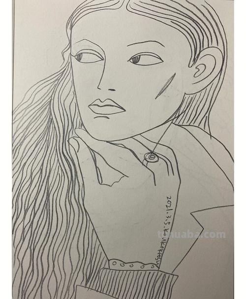 速写基础人 肖像素描入门教学？