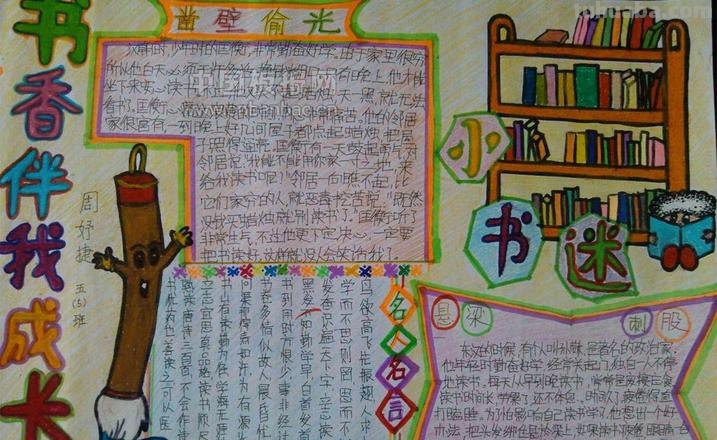 GLAMINGO怎么读书手抄报 读书手抄报要写什么?