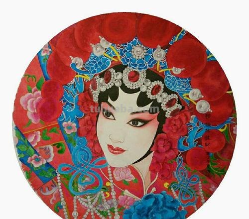 京剧色彩画与京剧色彩装饰画图:传统艺术与现代审美的完美结合
