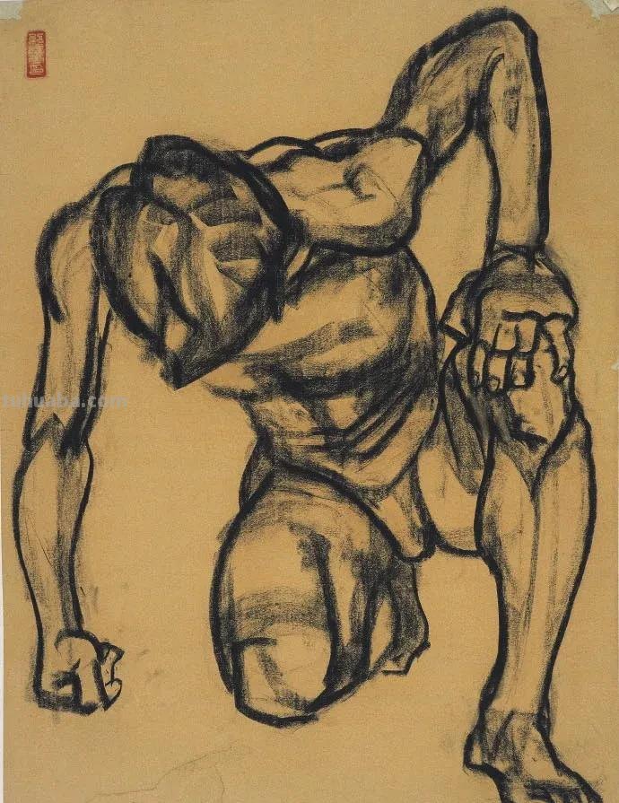中央美术学院经典人物素描50幅