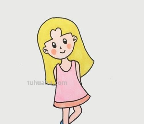 简笔画小女孩怎么画 可爱的小女孩简笔画怎么画？