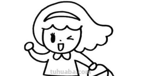 简笔画小女孩怎么画 可爱的小女孩简笔画怎么画？