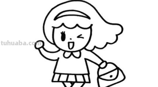 简笔画小女孩怎么画 可爱的小女孩简笔画怎么画？