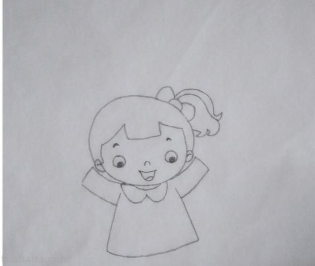 简笔画小女孩怎么画 可爱的小女孩简笔画怎么画？