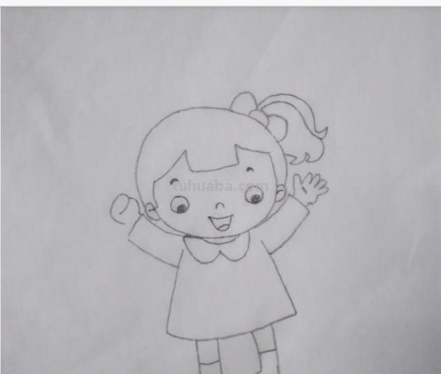 简笔画小女孩怎么画 可爱的小女孩简笔画怎么画？