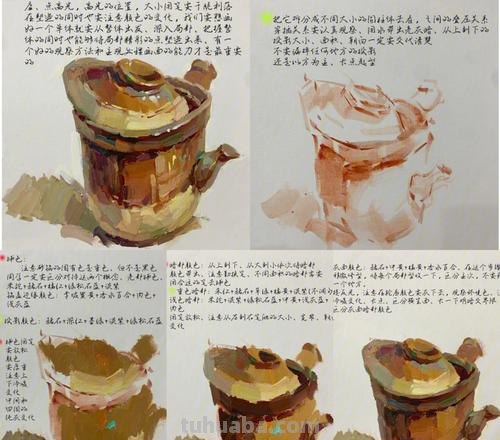 【砂锅色彩静物：探索独特的艺术魅力】 