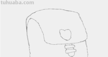 书包怎么画简笔画图片 如何画一只卡通儿童书包简笔画？背包简笔画教程？
