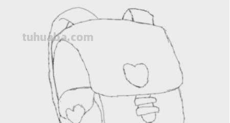 书包怎么画简笔画图片 如何画一只卡通儿童书包简笔画？背包简笔画教程？