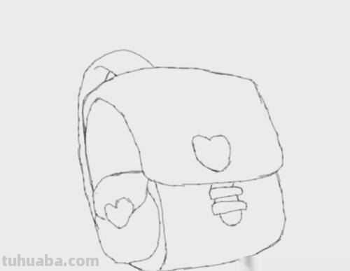 书包怎么画简笔画图片 如何画一只卡通儿童书包简笔画？背包简笔画教程？