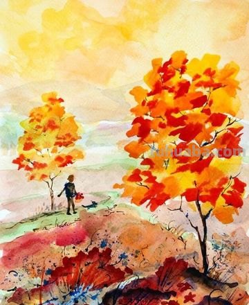 秋日色彩及秋日色彩画 