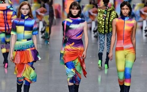 【炫彩绚丽，色彩版服装设计图】——打造时尚的绚彩世界！ 