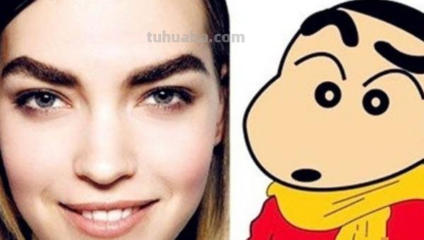 眉毛种类速写 五官速写技巧口诀？