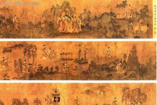 【古代色彩画探秘:揭开千年之谜,探寻古代色彩画家的艺术奥秘】