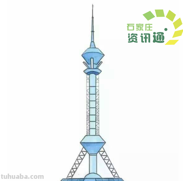 手绘石家庄最具代表的9座地标建筑，你都知道吗？