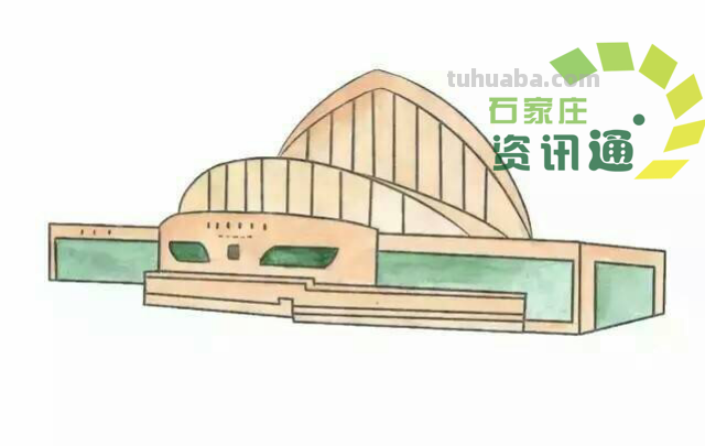 手绘石家庄最具代表的9座地标建筑，你都知道吗？
