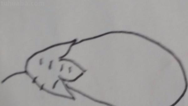 茄子怎么画简笔画图片 水果简笔画怎么画？