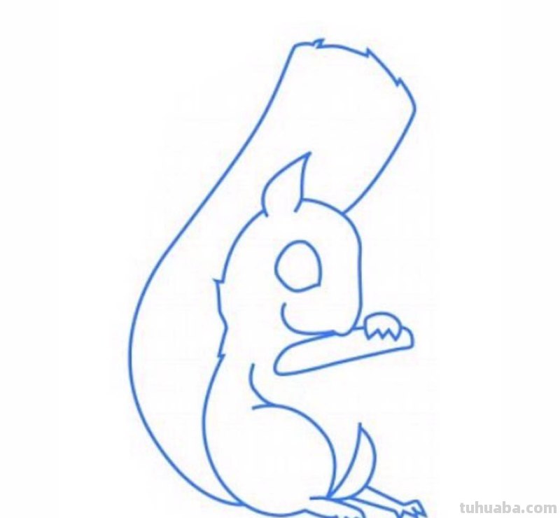 松鼠怎么画简笔画图片 松鼠的简笔画画法？
