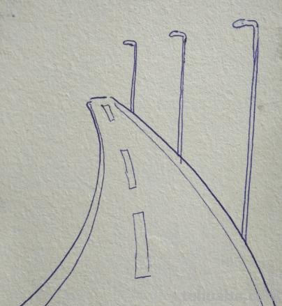 马路怎么画简笔画图片 画公路的简单方法？