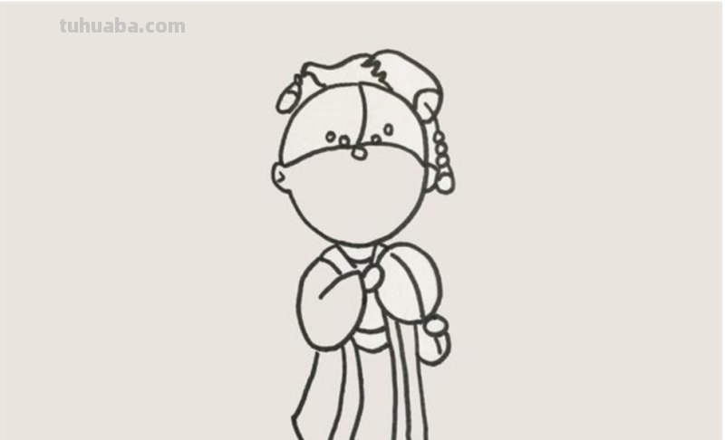 彩铅画公主头发怎么画的 儿童画画教程画公主？