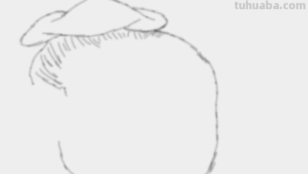 用彩铅画古装男生怎么画 铅笔画，画一位古代长发男子侧脸，古风男人？