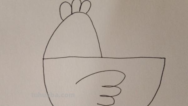公鸡怎么画简笔画图片 大公鸡画法教程。如何画漂亮的大公鸡？方法步骤？