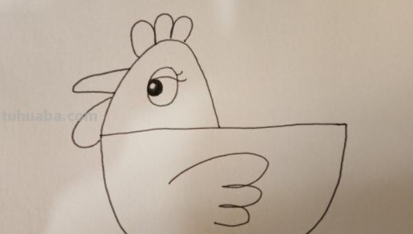 公鸡怎么画简笔画图片 大公鸡画法教程。如何画漂亮的大公鸡？方法步骤？