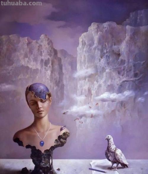 超现实主义艺术家奥尔特加笔下的女人体太美了︱艺术名画