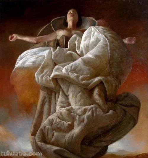 超现实主义艺术家奥尔特加笔下的女人体太美了︱艺术名画
