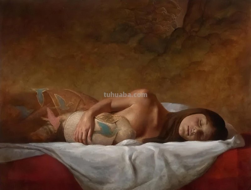 超现实主义艺术家奥尔特加笔下的女人体太美了︱艺术名画