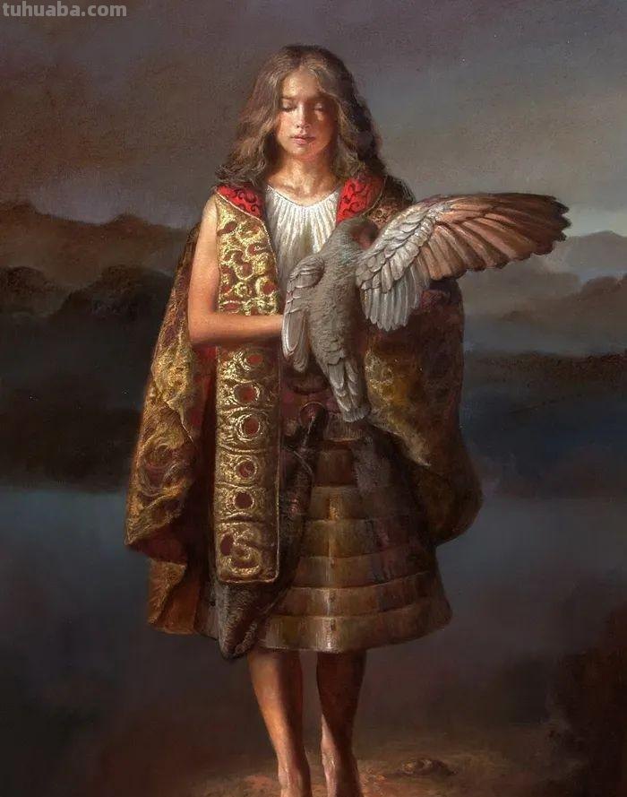 超现实主义艺术家奥尔特加笔下的女人体太美了︱艺术名画