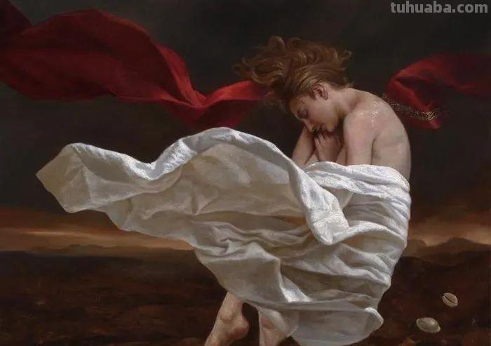 超现实主义艺术家奥尔特加笔下的女人体太美了︱艺术名画