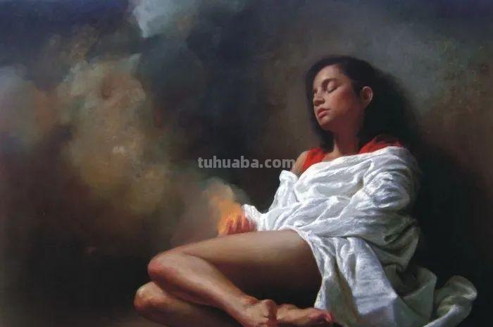 超现实主义艺术家奥尔特加笔下的女人体太美了︱艺术名画